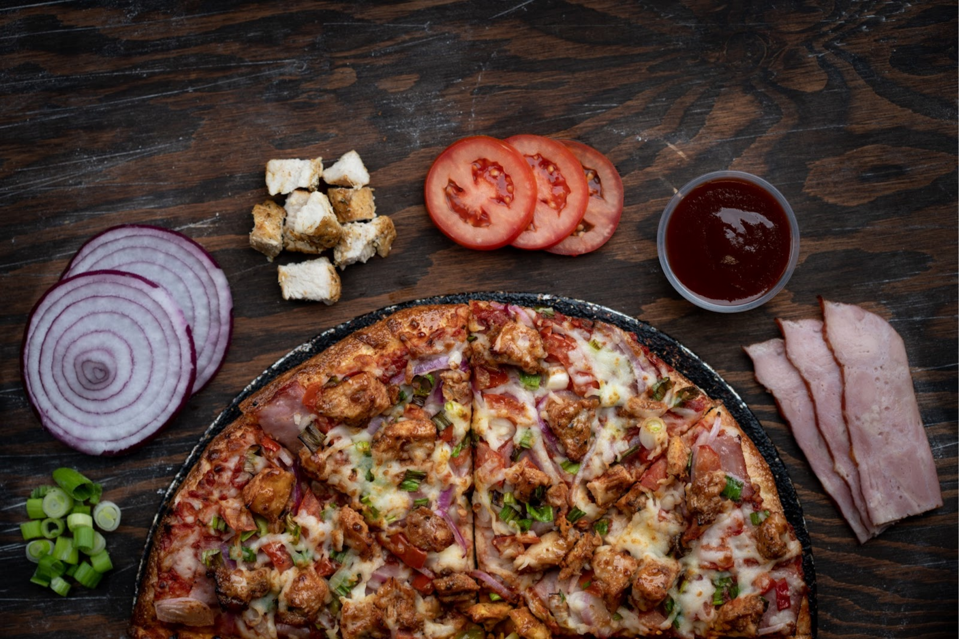 BBQ Bacon Chicken Pizza